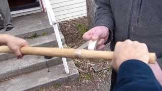 00014  SCA YF Making a Rattan Sword 4 of 6