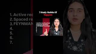 7 Study Habits of Toppers That Can Change Your Life 🔥| Study Motivation 2026 | Student Success Tips