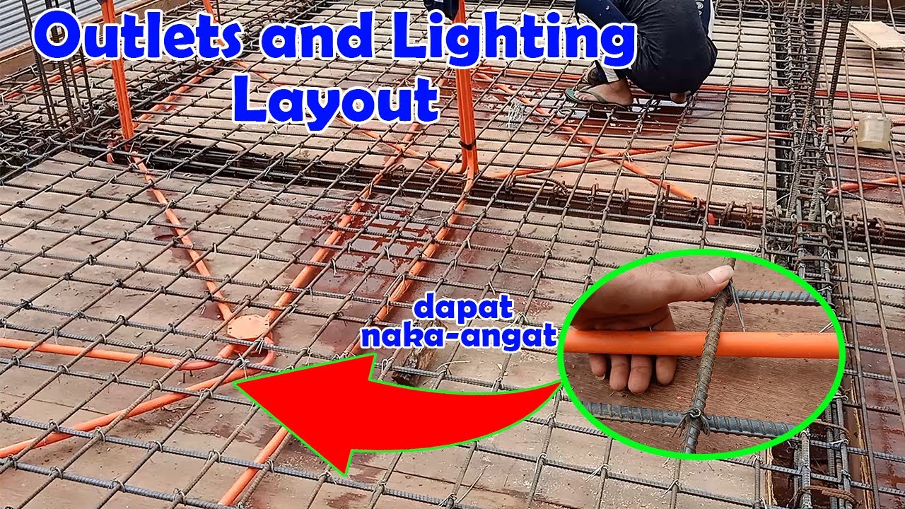 Paano mag-abang ng electrical sa slab | junctionbox at pvc