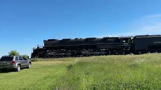 Union Pacific Big Boy No. 4014 steam train in Maple Park, IL on 6-2-2026