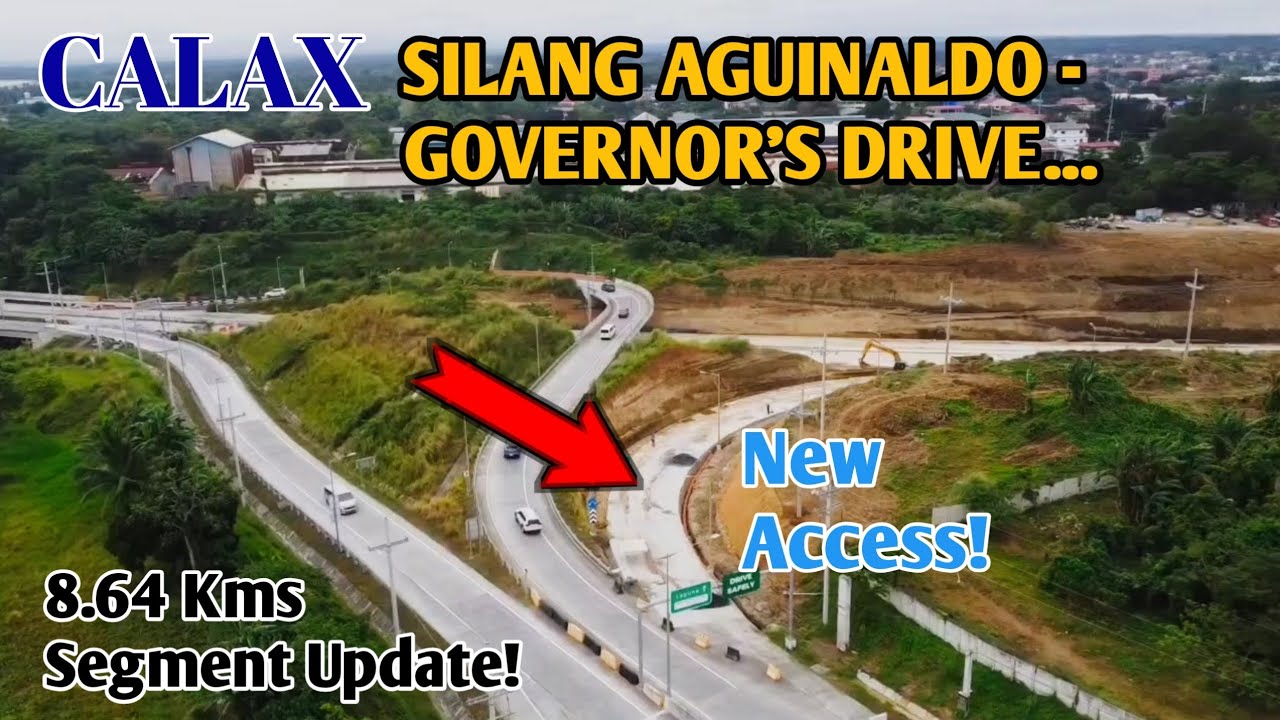 Kelan kaya magbubukas? CALAX SILANG AGUINALDO to GOVERNOR'S DRIVE INTERCHANGE Update! 