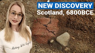 Ceremonial Complex, Jet Bead Jewelry, Remnants Of Oldest Known House. A75 Dunragit Bypass, Scotland.