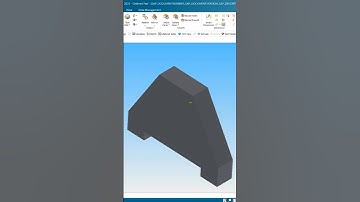 Use of Extrude & Mirror command #3dmodeling #3dcad #engineeringdesign #3ddesign  #vatsdesignstudio
