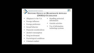 Demystifying Security Clearances Webinar