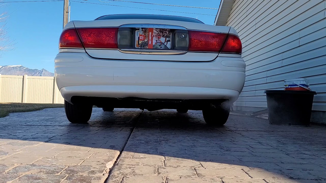 2002 Buick LeSabre 3.8 V6 with Flowmaster Delta Flow 40 series Muffler clone