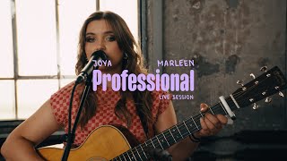Joya Marleen - Professional (Live Session)
