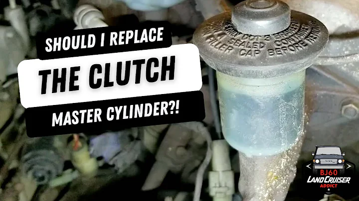 Should I replace the clutch master cylinder?