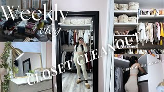 EXTREME Closet Clean Out + Organization!!  | Becoming A Minimalist