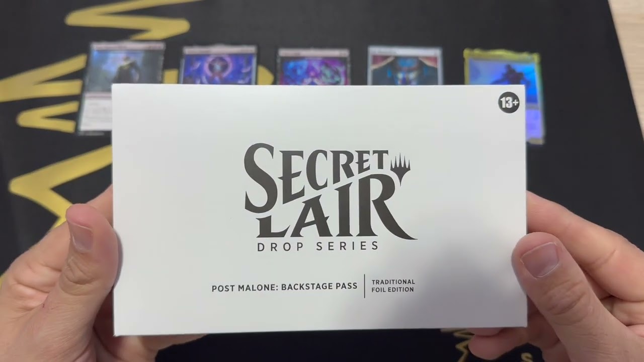 Secret Lair Post Malone: Backstage Pass y The Lands! Unboxing 