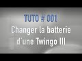 Changer la batterie dune twingo iii cest facile 