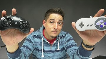 SNES & Sega Controllers Perfect for Emulators!