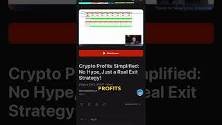 Crypto Profits Simplified: Brainstorming the Exit Strategy