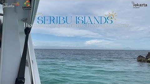 Seribu Islands Thousand of Island with it