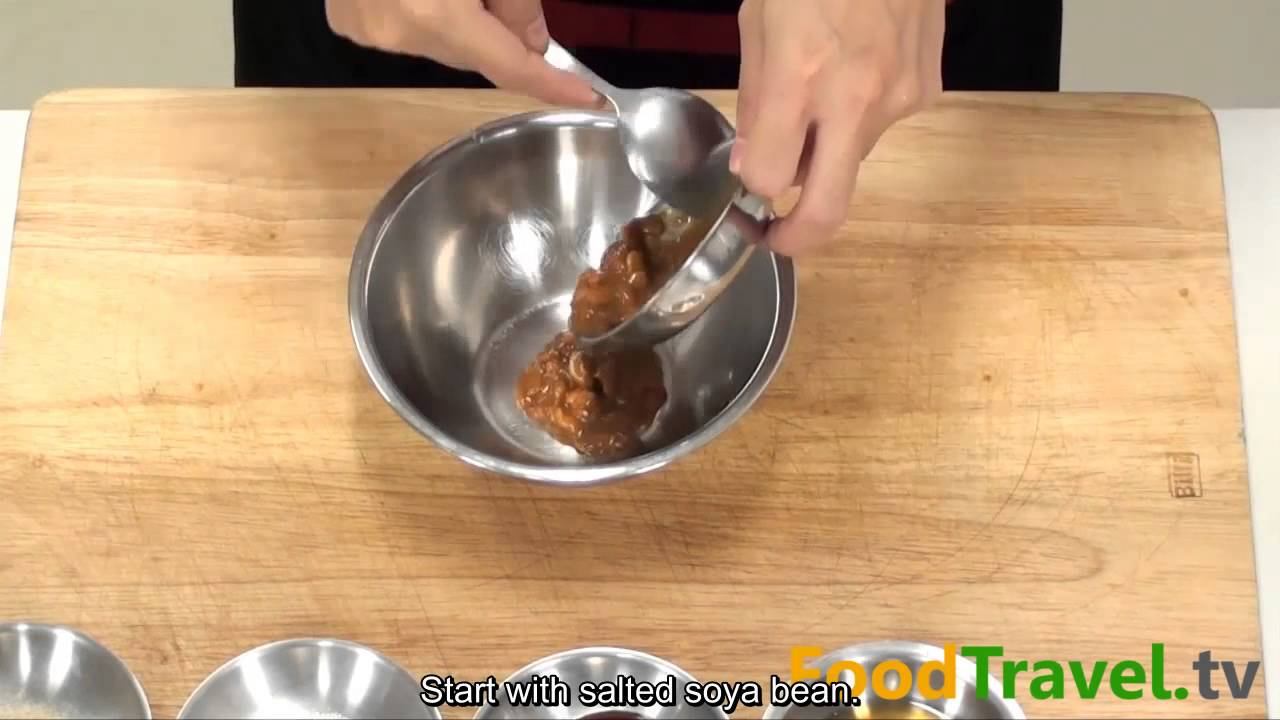 Thai Food - Steamed Mango Fish with Fermented Soya Bean (Pla Tub Tim Neung Tao Jieaw)