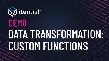 Building Custom User Functions in Itential’s JST Designer