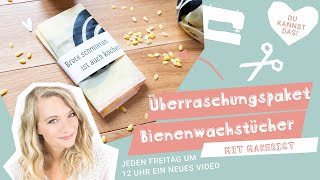 Überraschungs-Paket Bienenwachstücher mit Siebdruck //stoffe.de