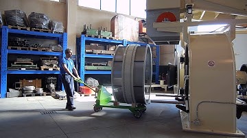 GLOBUS - MSG Centrifugal mill for dry particles. Quick ring change