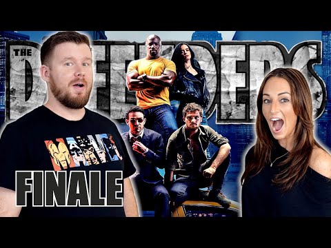 My wife and I watch Marvel's The Defenders for the FIRST time || FINALE