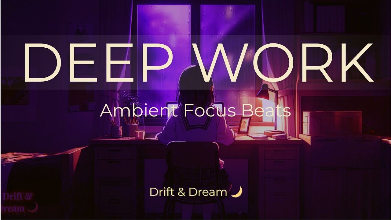 Deep Focus Flow For Deep Work | Continuous Chill Music for Working and Entering a Flow State