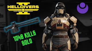 Helldivers 2: Crossbow & MG-43 Machine Gun Combo Gets The Job Done! (Super Helldive Solo Gameplay)