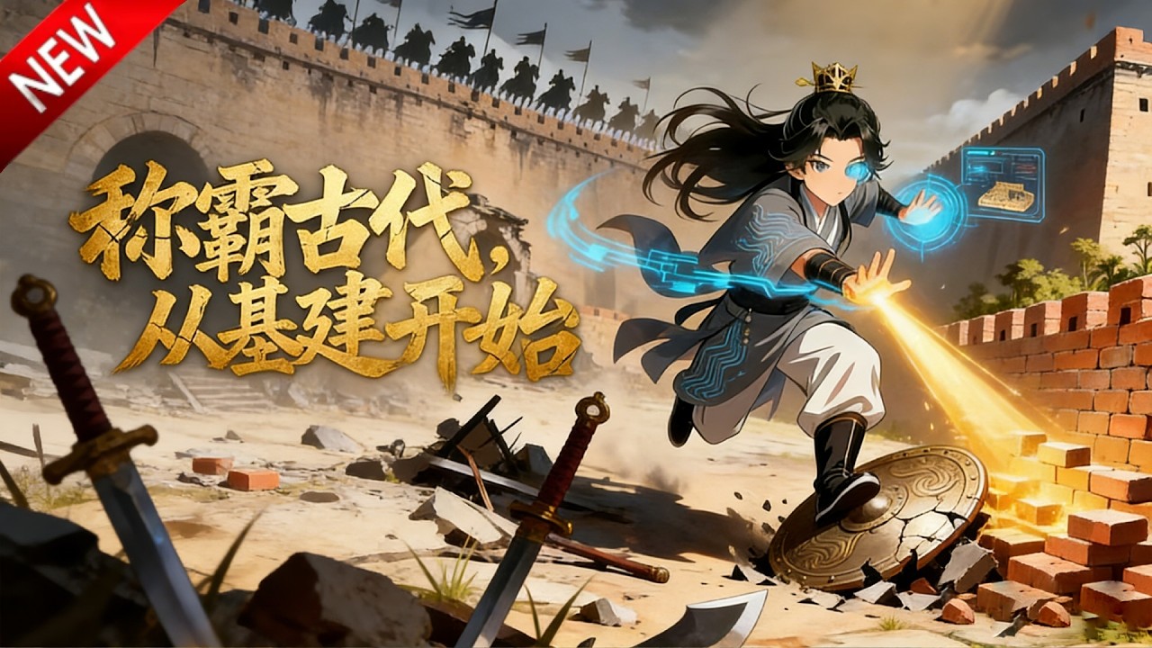 💥【新番上线】穿越成大晋皇子，开局遭皇后灭口，靠系统逆天改命，横扫八荒，喊出 “这天下，我方策要定了”！《称霸古代，从基建开始》全集 Multi SUB #热血 #漫剧 #动漫魔女