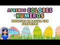 Mejor video de aprendizaje para niños pequeños para aprender colores y números con sorpresas!