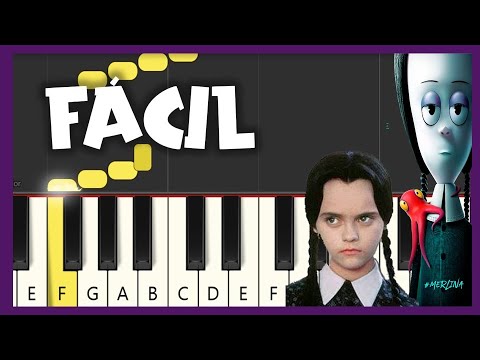 LA FAMILIA ADDAMS PIANO FÁCIL - EASY PIANO - YouTube