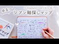 【手帳術】自分に合った目標、やりたいことの見つけ方 | 簡易版マインドマップを書いて頭もスッキリ!新生活をスタートする✍️