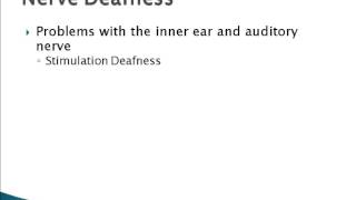 Psychology 101: Deafness