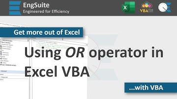 Or - Excel VBA