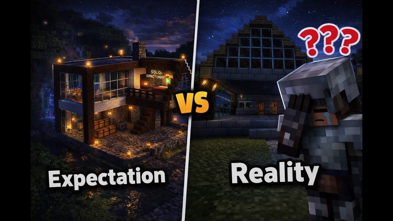 My First House in Survival Series| Minecraft Survival Episode 2 - YouTube