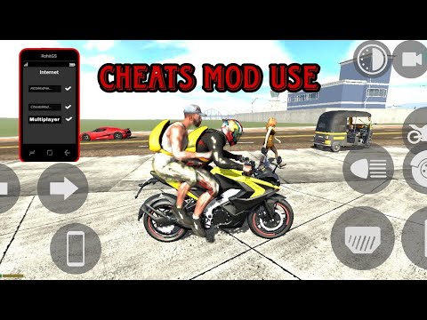 Cheats Mod Use कैसे करते हैं 🤑/ Indian Bike Driving 3D New Update 