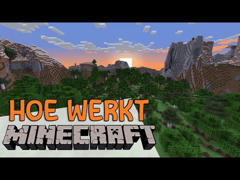 Hoe Werkt Minecraft - Deel 1 - De Eerste Dag & Nacht! (Tutorial) MINECRAFT 1.18!