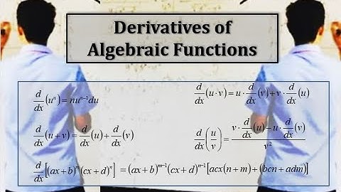 Derivatives of Algebraic Functions