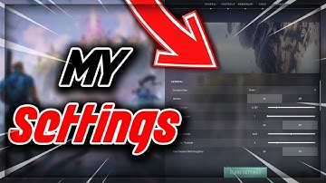 MY VALORANT SETTINGS!