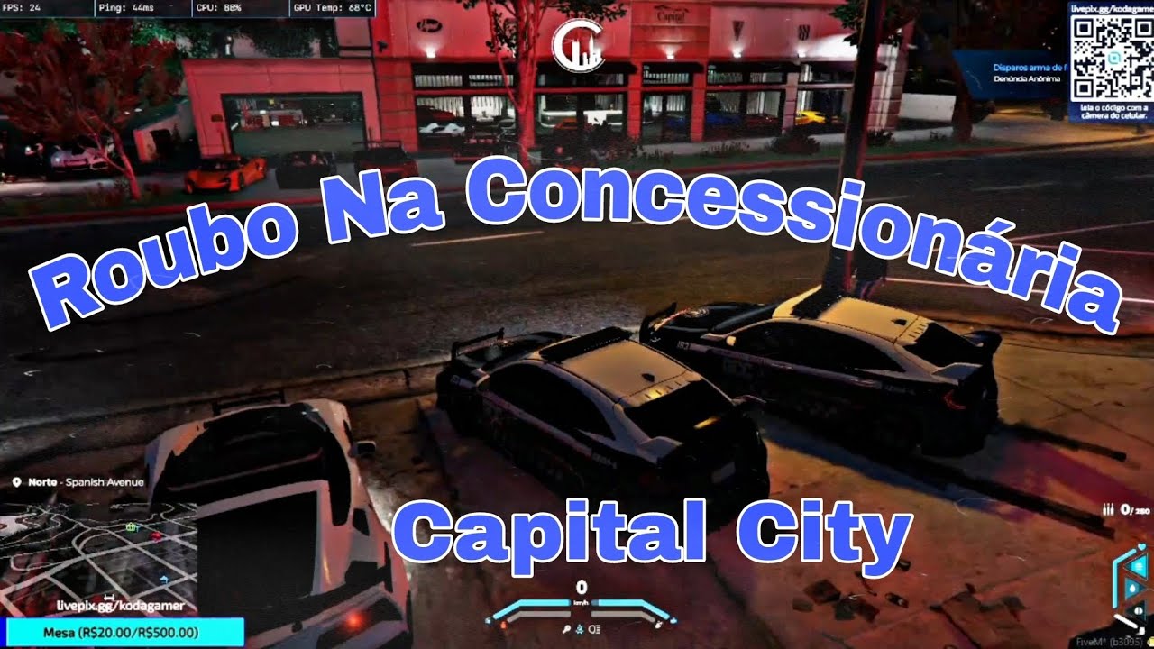 [Capital City] RØUBO A CONCESSIONÁRIA (GTA RP) - YouTube