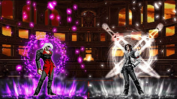 Devourer Element VS Abyss Kyo-MI [KOF MUGEN]