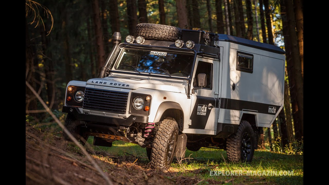 Matzker Mdx Land Rover Defender Expeditionsmobil Im Test