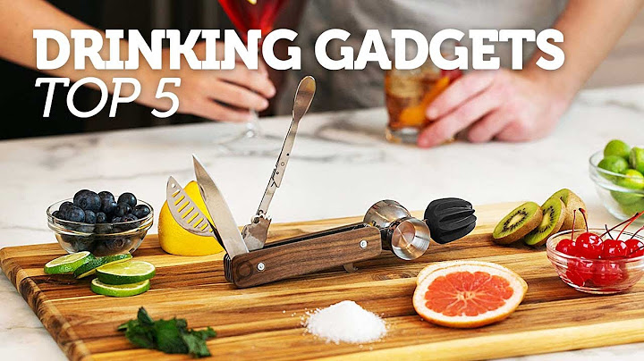 Top 5 Drinking Gadgets For Cocktail Geeks