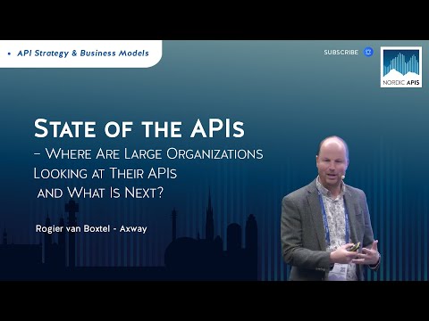 State of the APIs – Where Are Large Organizations Looking at Their APIs and What Is Next? thumbnail