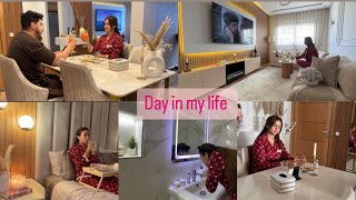 My daily routine // دوزو معايا نهار من حياتي فداري مع راجلي 🥰 / روتيني كل نهار