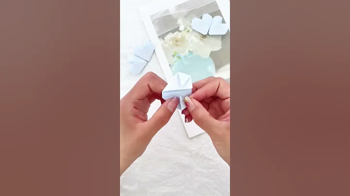 HOW TO MAKE ORIGAMI HEART GIFT FOR MOTHER’S DAY TUTORIAL | DIY PAPER HEART CRAFTING CELEBRATION ART