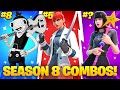 15 *NEW* Fortnite Skin Combos In Season 8