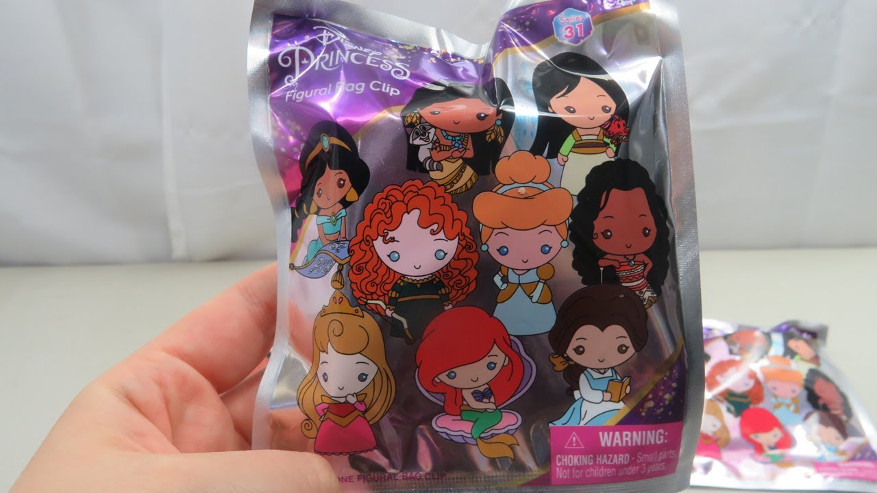 Disney princess figural bag clip series 31-Belle Comoros