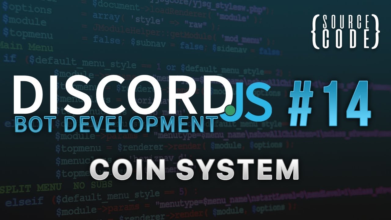 Discord.js Bot Development - Coin System - Episode 14 ...