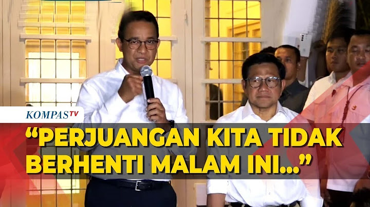 Keterangan Lengkap Anies dan Muhaimin Terkait Hasil Hitung Cepat Pemilu 2024