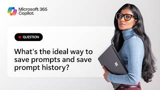 Question: What's the ideal way to save prompts and save prompt history?