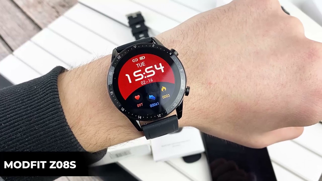 Обзор смарт часов Modfit Z08S All Black