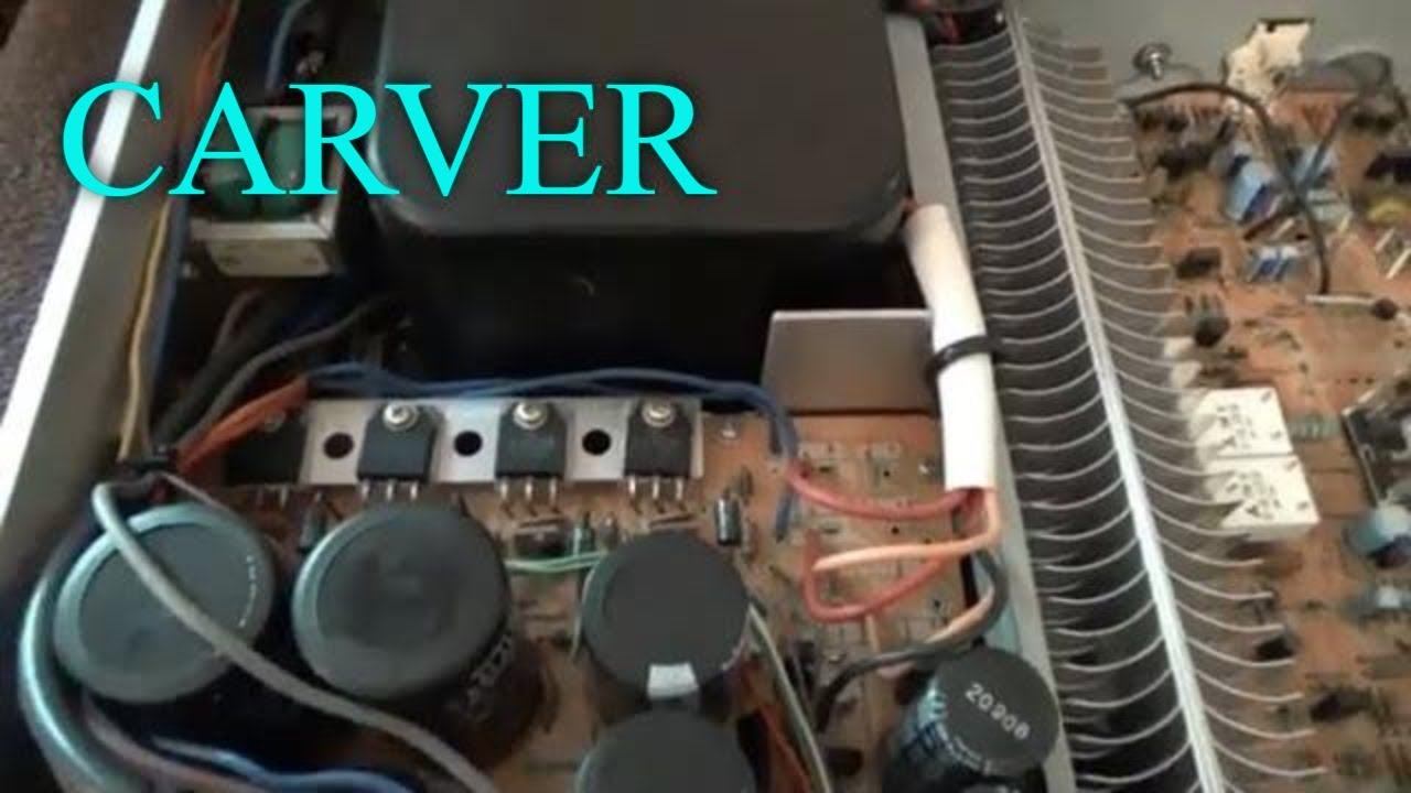 Vintage Carver Stereo Amplifier Revealed M500t Best Sounding Carver