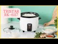 Cuiseur à riz Tristar RK-6117 : Petit et fonctionnel